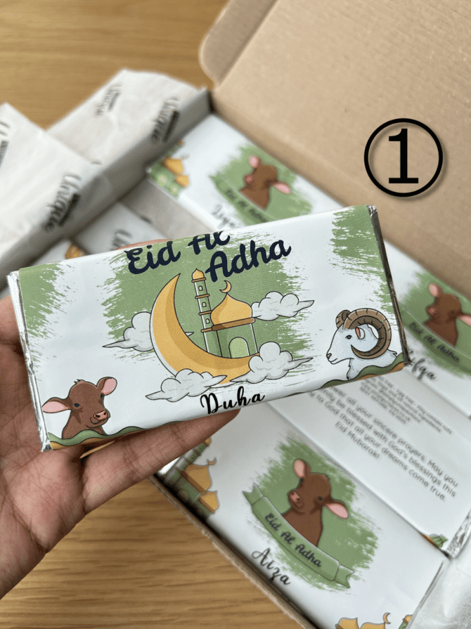 Customised Eid Al Adha Bars - Image 2